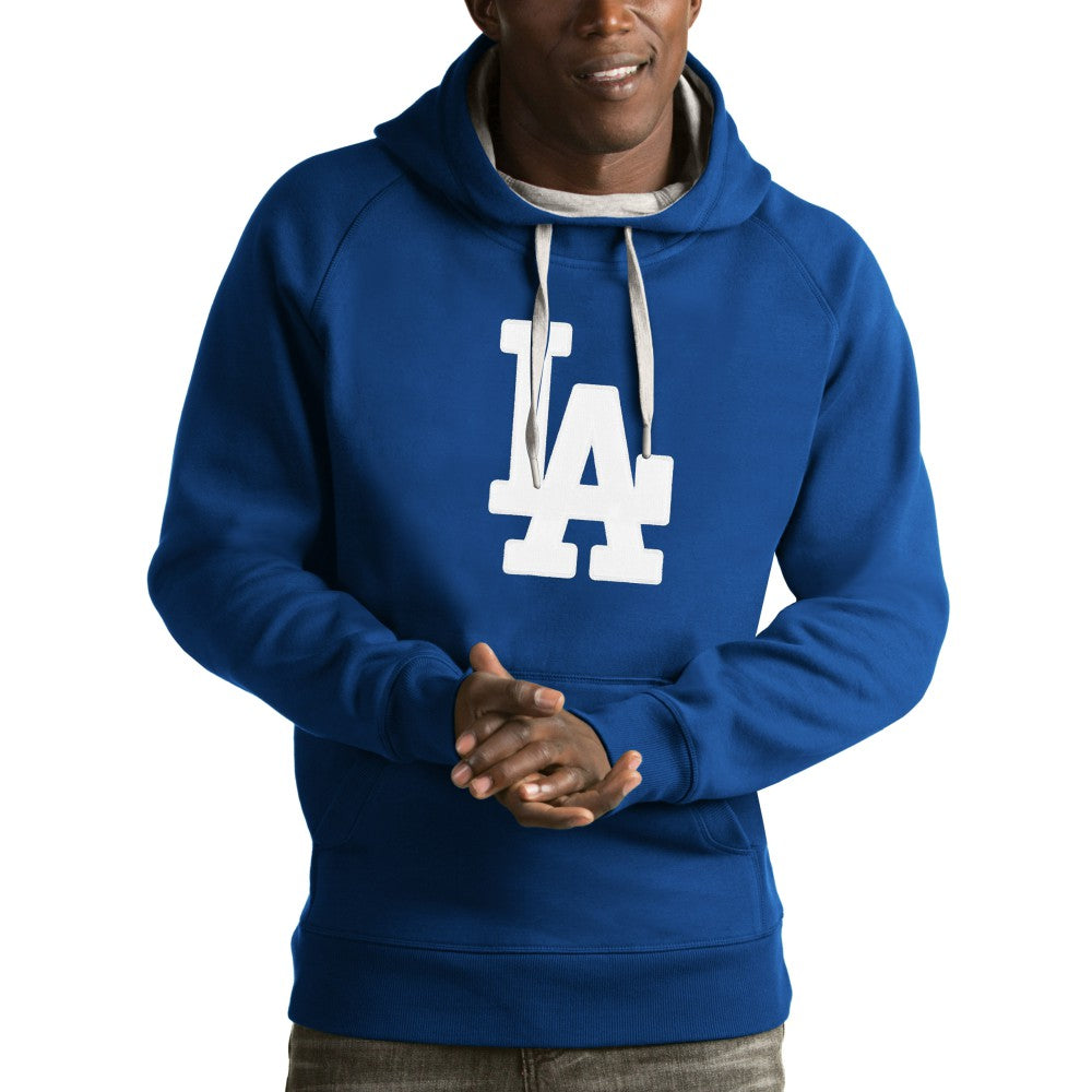 Los Angeles Dodgers Antigua Victory Pullover Hoodie - Royal