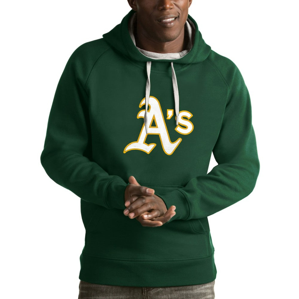 Athletics Antigua Victory Pullover Hoodie - Green