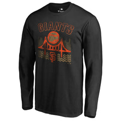 San Francisco Giants Hometown Collection The Bay Long Sleeve T-Shirt - Black