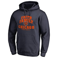 NFL Chicago Bears Faith Family Pullover Hoodie