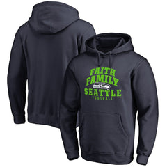 NFL Seattle Seahawks Faith Family Pullover Hoodie