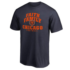 NFL Chicago Bears Faith Family T-Shirt
