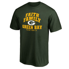 NFL Green Bay Packers Faith Family T-Shirt