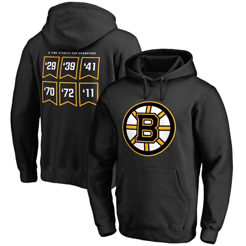 Boston Bruins Raise the Banner Pullover Hoodie