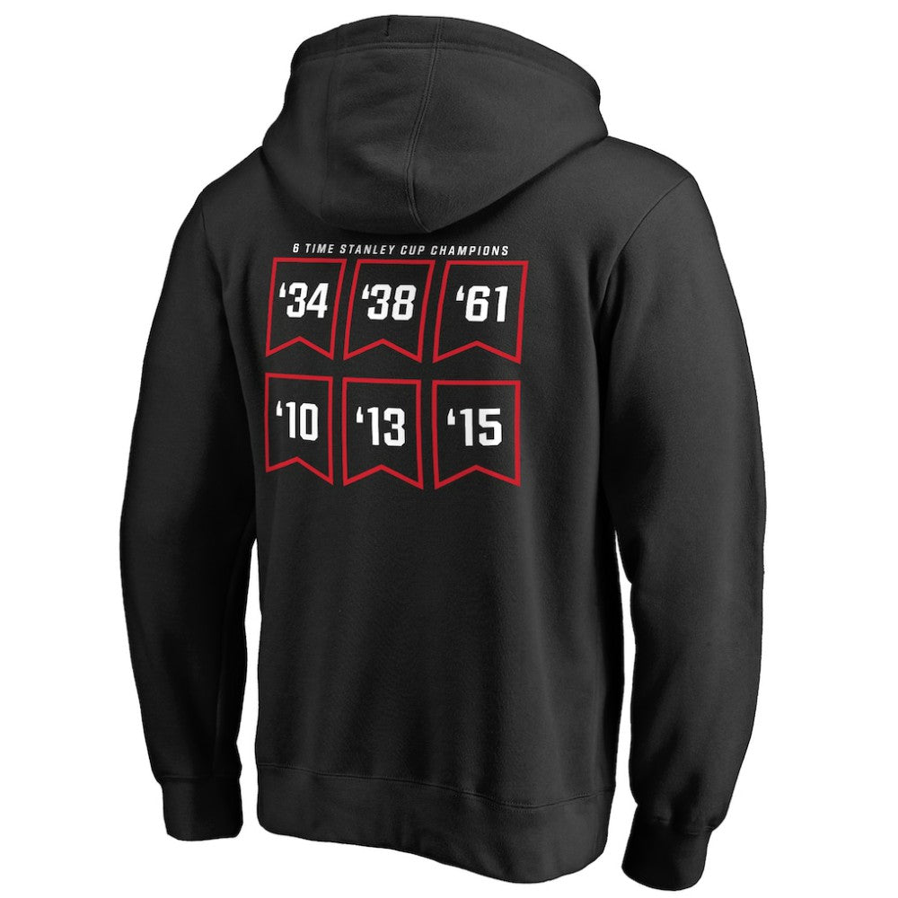 Chicago Blackhawks Raise the Banner Pullover Hoodie