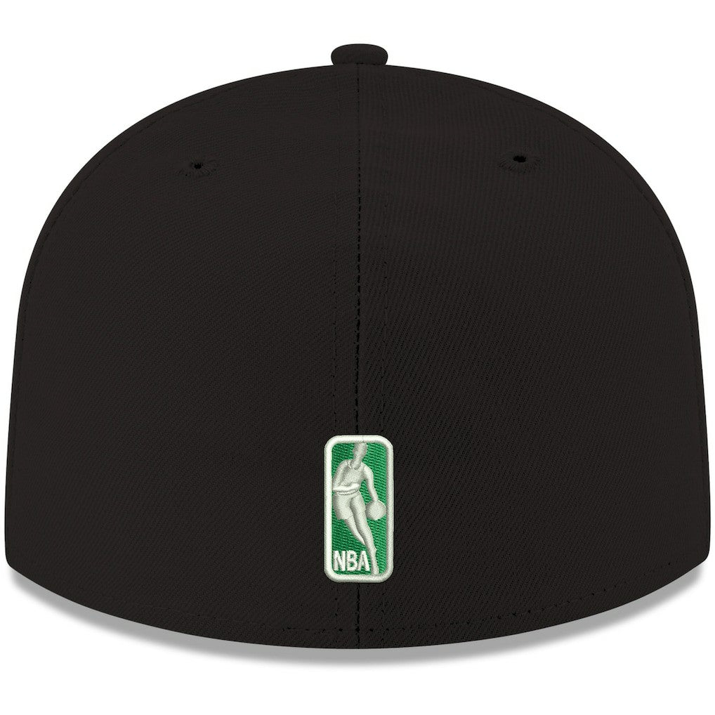 Boston Celtics Team Color 59FIFTY Fitted Hat - Black | New Era for sale