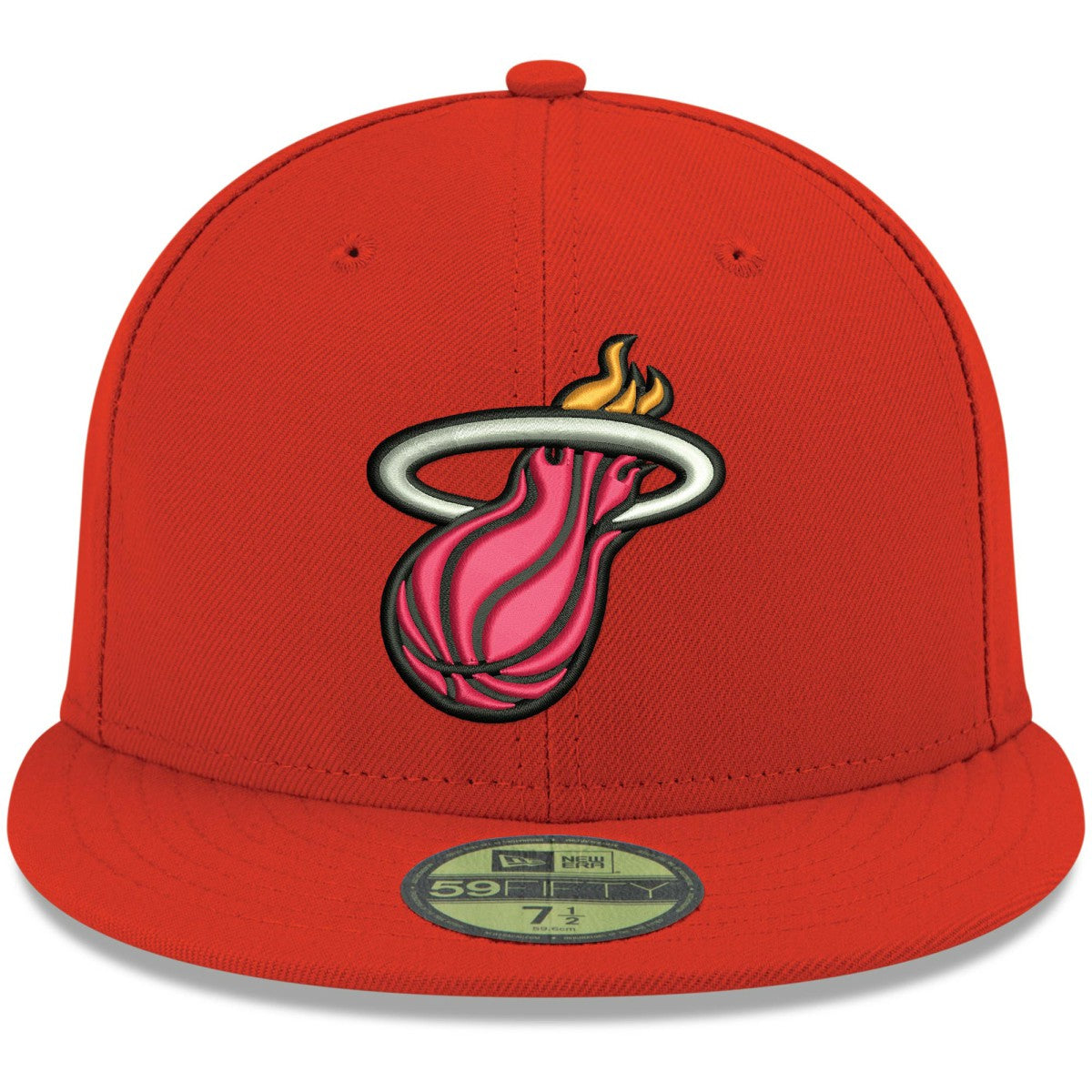 Miami Heat Team Color 59FIFTY Fitted Hat - Red | New Era outlet