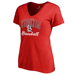 St. Louis Cardinals Women's Victory Script T-Shirt - Red
