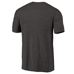 Calgary Flames Distressed Team Primary Logo Tri-Blend T-Shirt