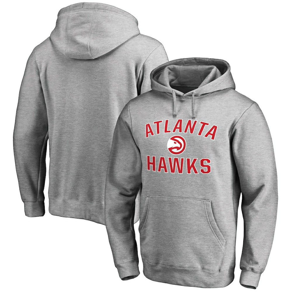 Atlanta Hawks Victory Arch Pullover Hoodie - Ash for sale