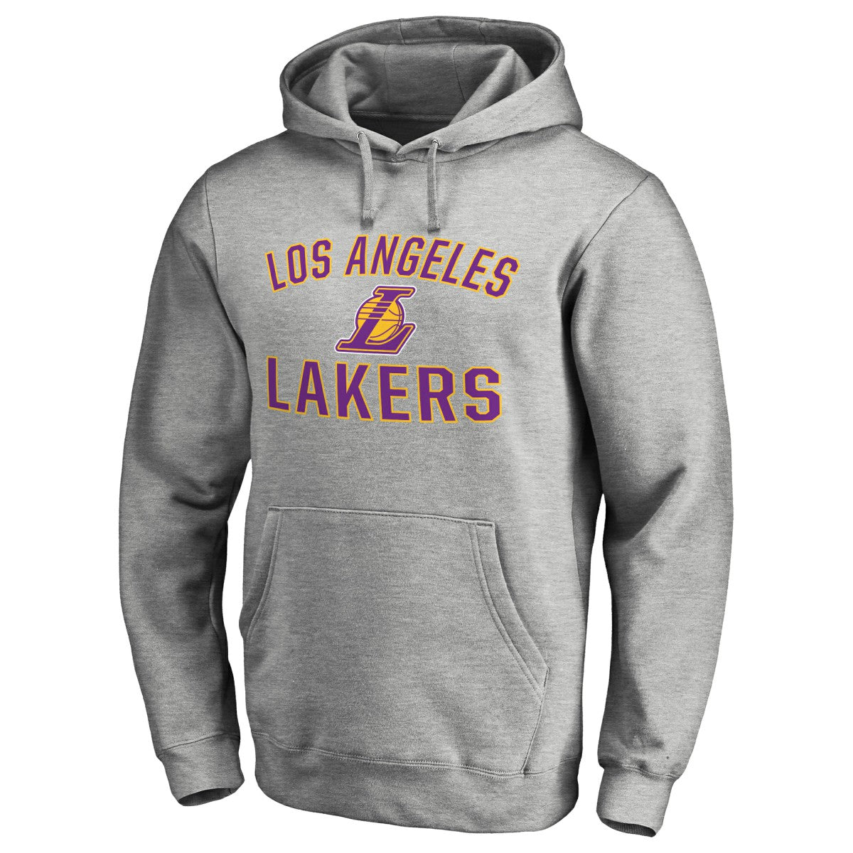 Los Angeles Lakers Victory Arch Pullover Hoodie - Ash for sale