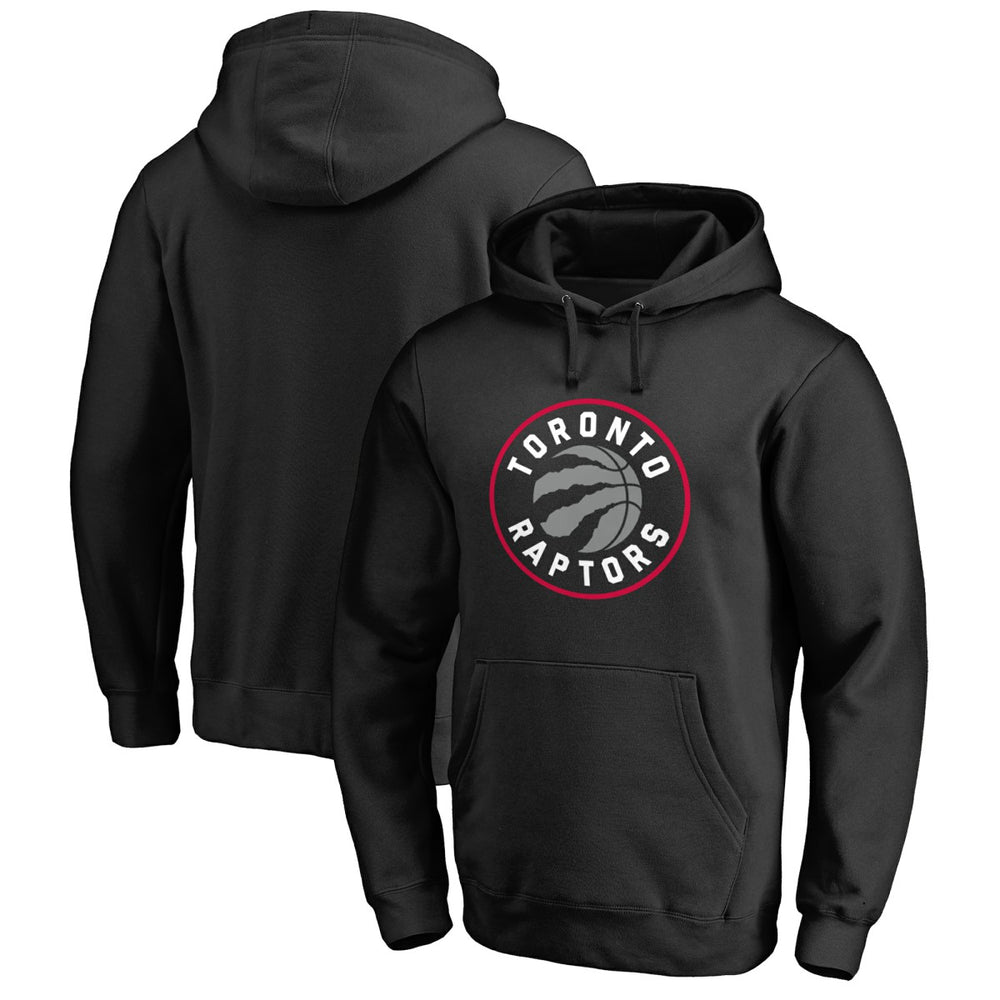 Toronto Raptors Primary Logo Pullover Hoodie - Black shop