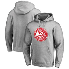 Atlanta Hawks Primary Logo Pullover Hoodie - Heather Gray discount