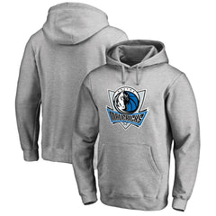 Dallas Mavericks Primary Logo Pullover Hoodie sale - Heather Gray for sale