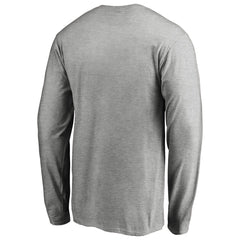 Toronto Raptors Primary Logo Long Sleeve T-Shirt - Heather Gray outlet