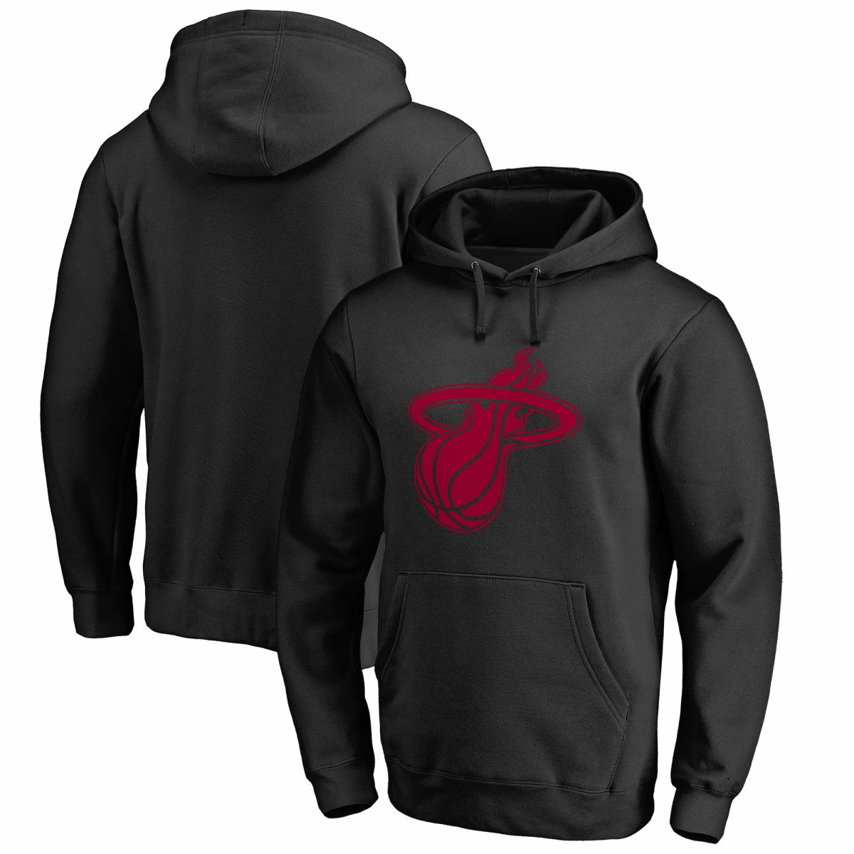 Miami Heat Taylor Pullover Hoodie - Black on sale