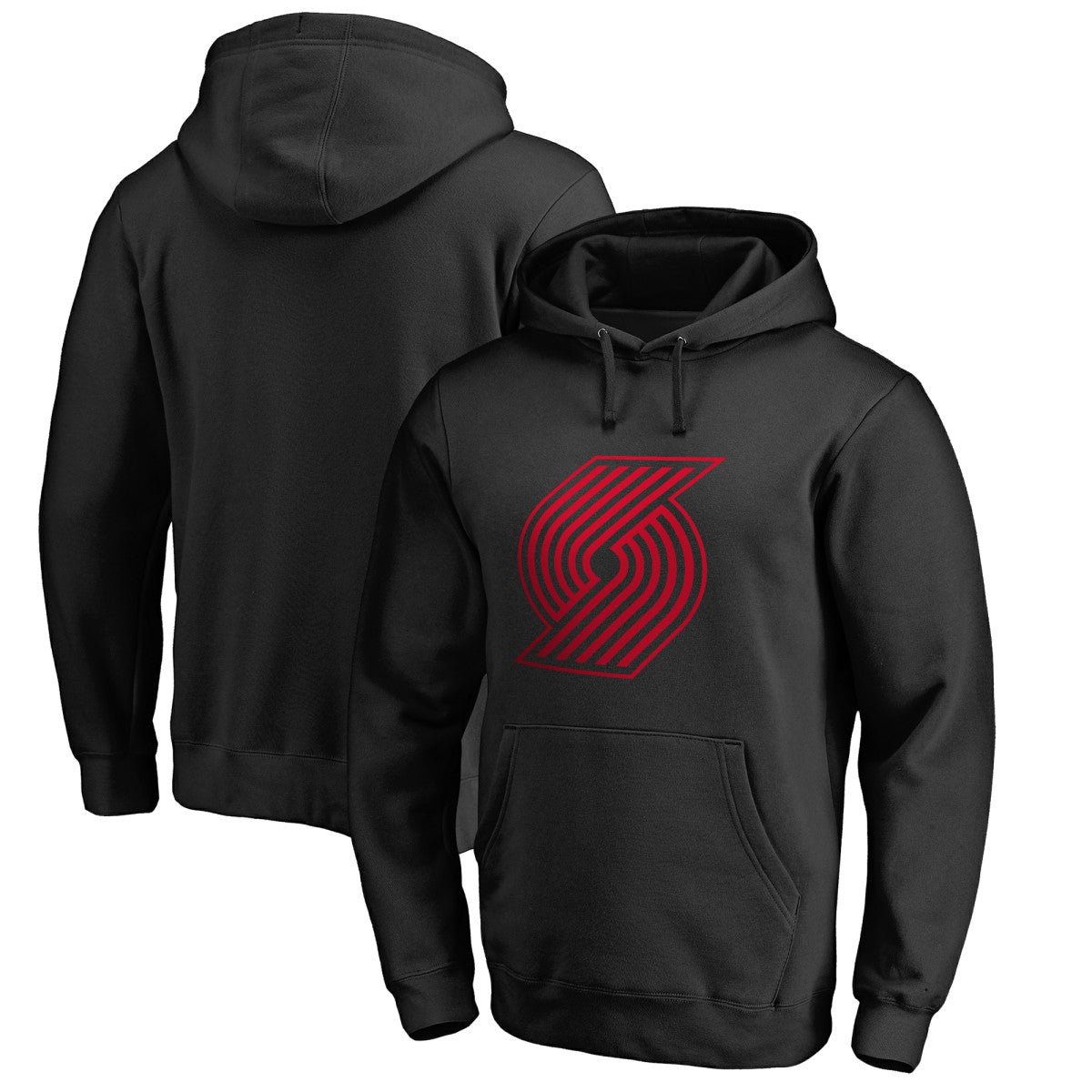 Portland Trail Blazers Taylor Pullover Hoodie - Black shop