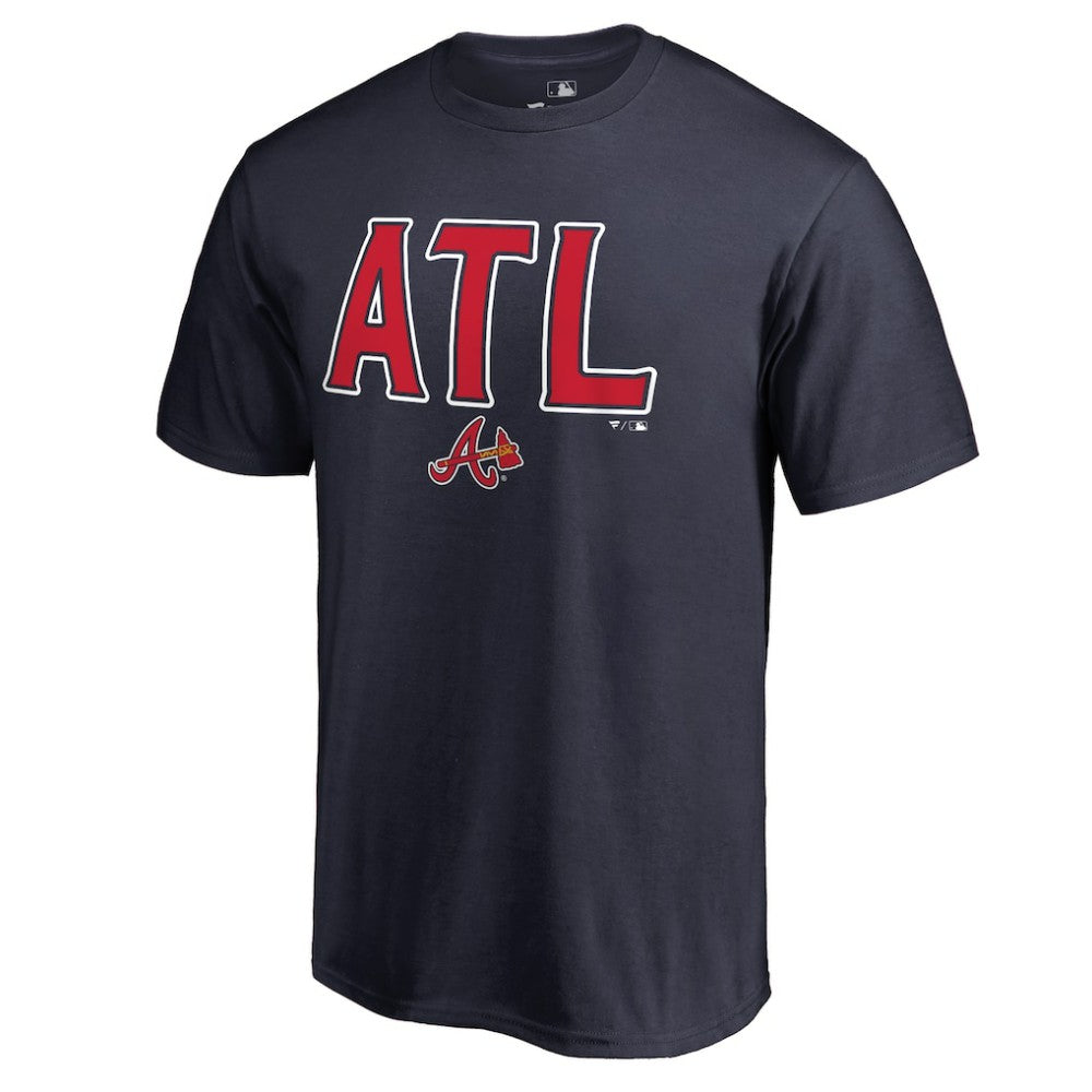 Atlanta Braves ATL Hometown T-Shirt - Navy