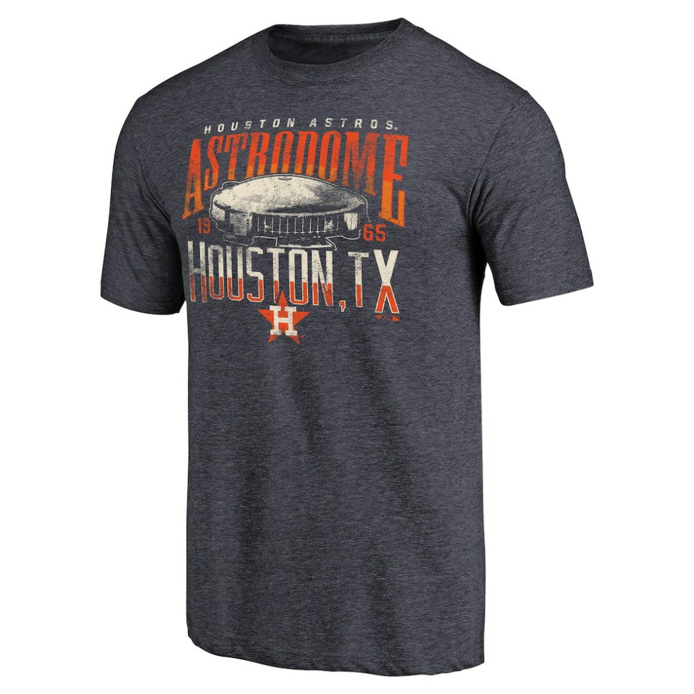 Houston Astros The Dome Hometown Tri-Blend T-Shirt - Navy
