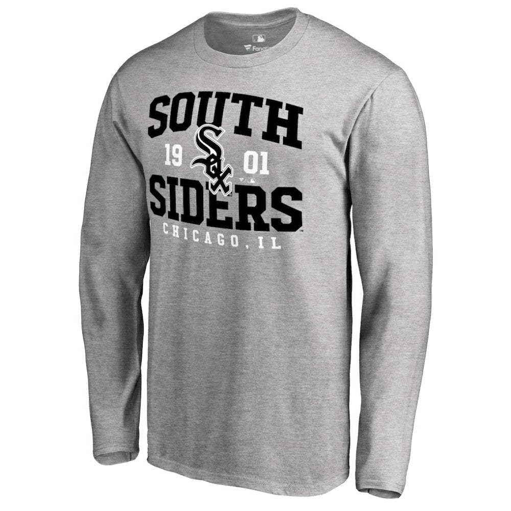 Chicago White Sox South Siders Hometown Long Sleeve T-Shirt - Ash