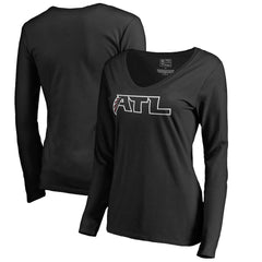 NFL Atlanta Falcons Women's Alternate Logo Long Sleeve T-Shirt