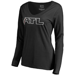 NFL Atlanta Falcons Women's Alternate Logo Long Sleeve T-Shirt