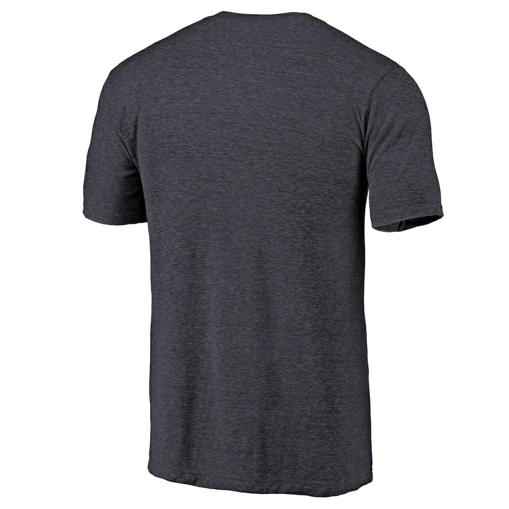 Denver Nuggets Distressed Team Logo Tri-Blend T-Shirt sale - Heather Navy cheap