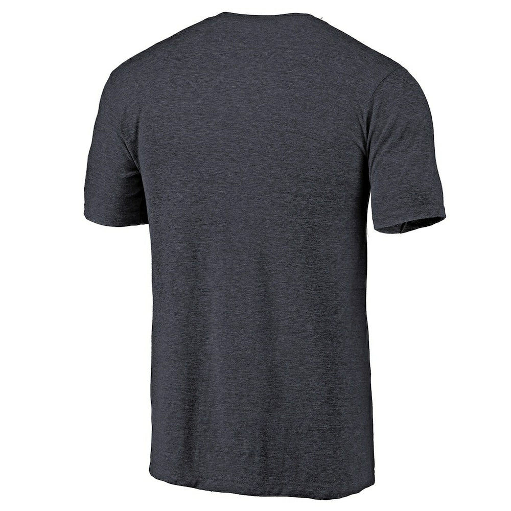 Indiana Pacers Distressed Team Logo Tri-Blend T-Shirt - Heather Navy on sale