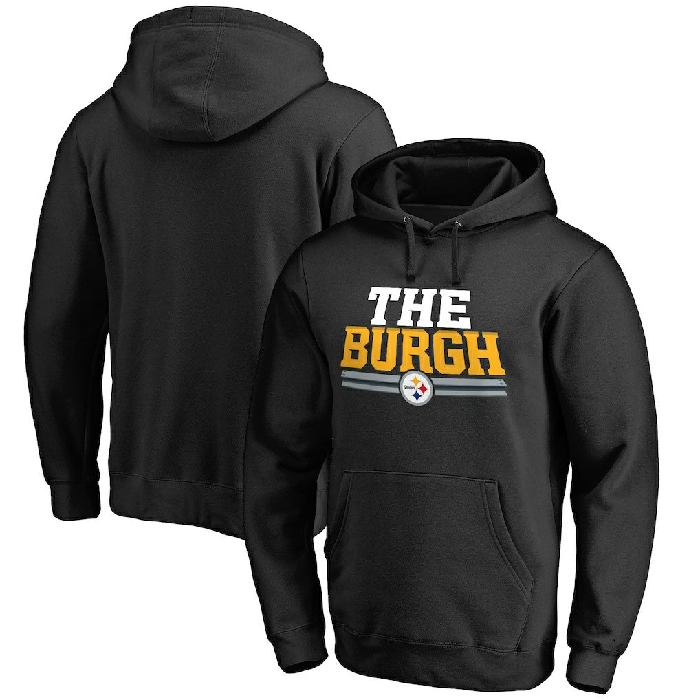 NFL Pittsburgh Steelers Hometown Collection The Burgh Pullover Hoodie