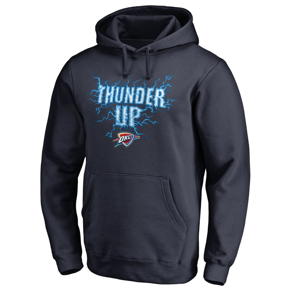 Oklahoma City Thunder Hometown Collection Thunder Up Pullover Hoodie - Navy cheap