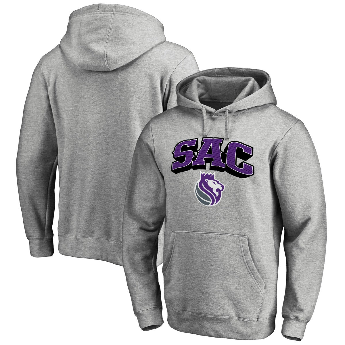 Sacramento Kings Hometown Collection SAC Pullover Hoodie - Ash for sale