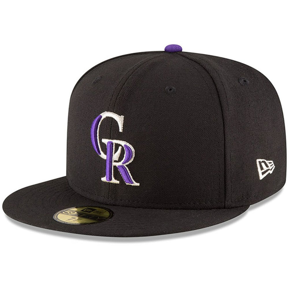 Colorado Rockies Authentic Collection ON Field 59FIFTY Structured Hat - Black | New Era