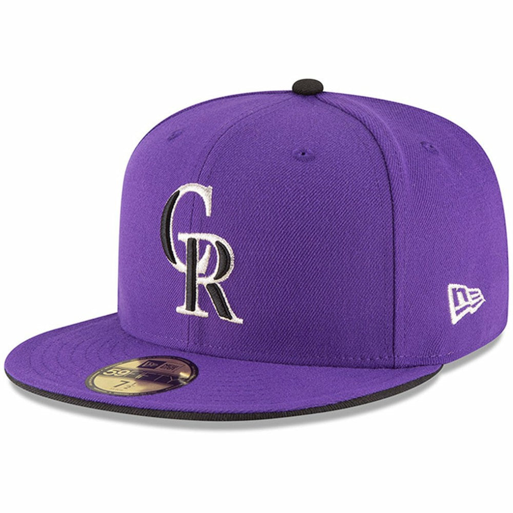 Colorado Rockies Authentic Collection ON Field 59FIFTY Structured Hat - Purple | New Era