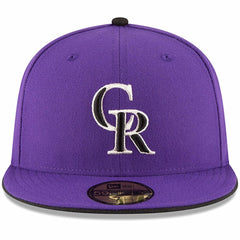 Colorado Rockies Authentic Collection ON Field 59FIFTY Structured Hat - Purple | New Era