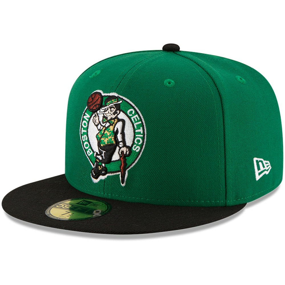 Boston Celtics Team Color 2Tone 59FIFTY Fitted Hat - Green/Black | New Era outlet