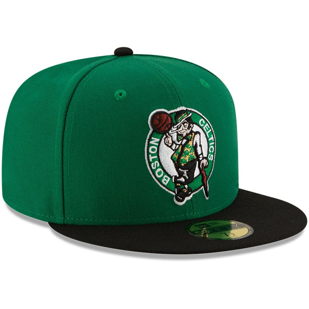 Boston Celtics Team Color 2Tone 59FIFTY Fitted Hat - Green/Black | New Era outlet