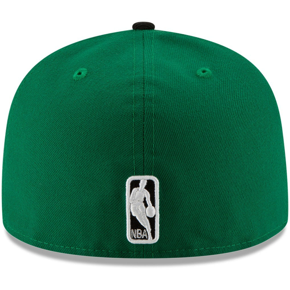 Boston Celtics Team Color 2Tone 59FIFTY Fitted Hat - Green/Black | New Era outlet