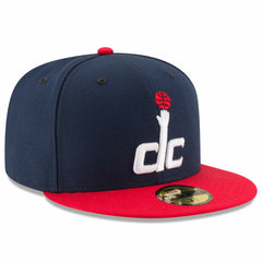 Washington Wizards Team Color 2Tone 59FIFTY Fitted Hat - Navy/Red | New Era outlet