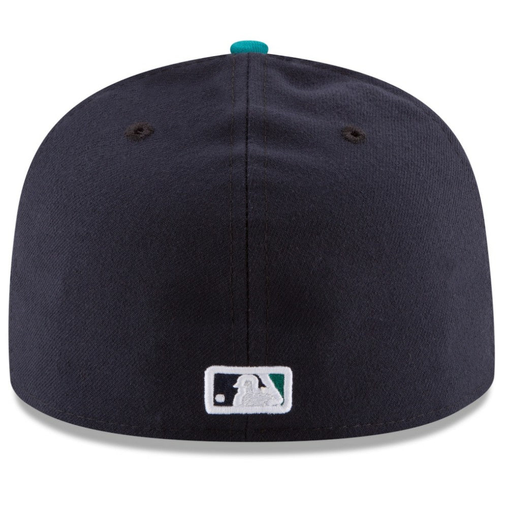 Seattle Mariners Alternate Authentic Collection On Field 59FIFTY Fitted Hat - Navy/Teal | New Era