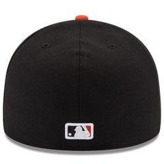 Baltimore Orioles Road Authentic Collection On-Field 59FIFTY Fitted Hat - Black/Orange | New Era