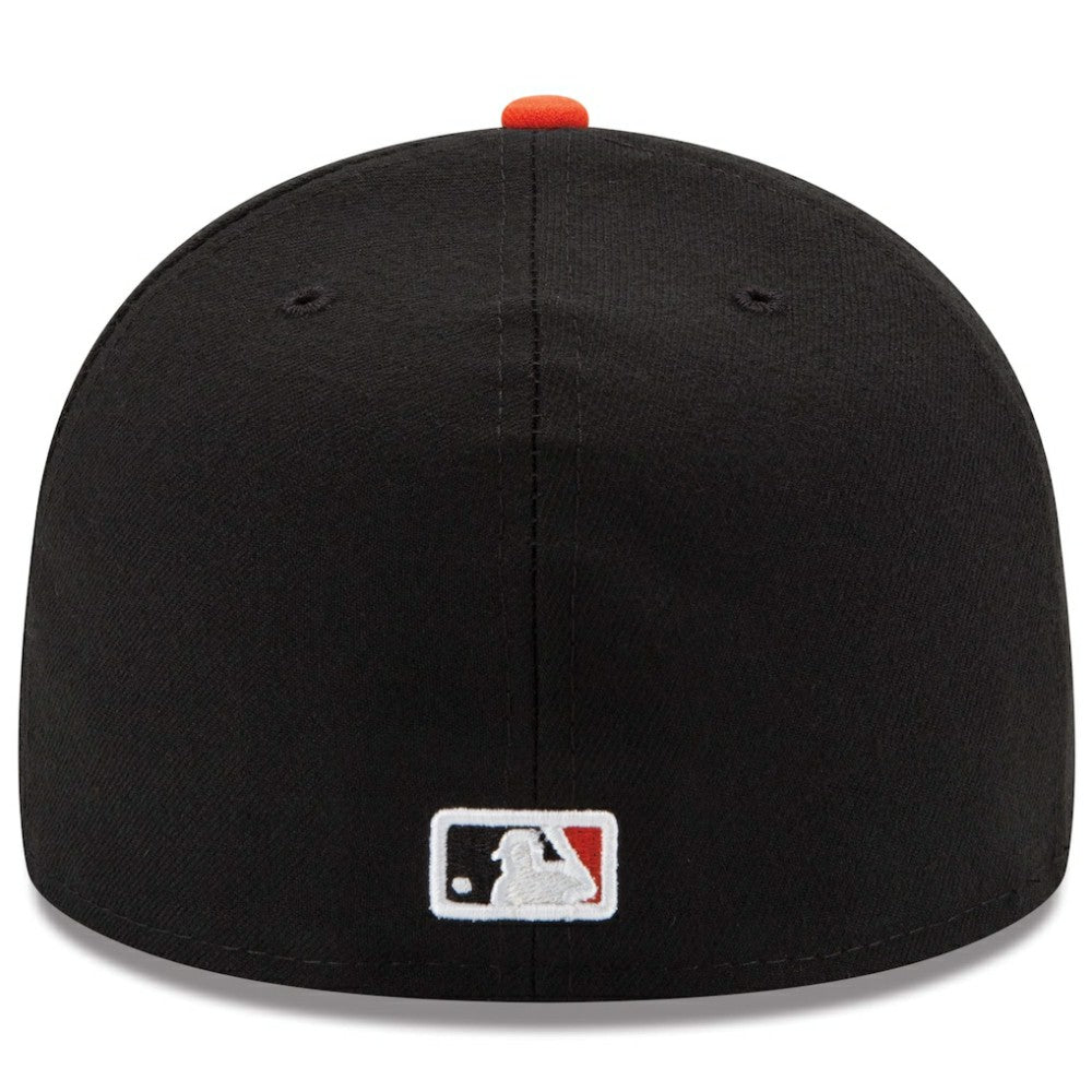 Baltimore Orioles Home Authentic Collection On-Field 59FIFTY Fitted Hat - White/Orange | New Era