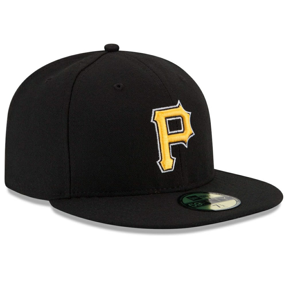 Pittsburgh Pirates Alternate Authentic Collection On-Field 59FIFTY Fitted Hat - Black | New Era