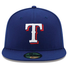 Texas Rangers Game Authentic Collection On-Field 59FIFTY Fitted Hat - Royal | New Era
