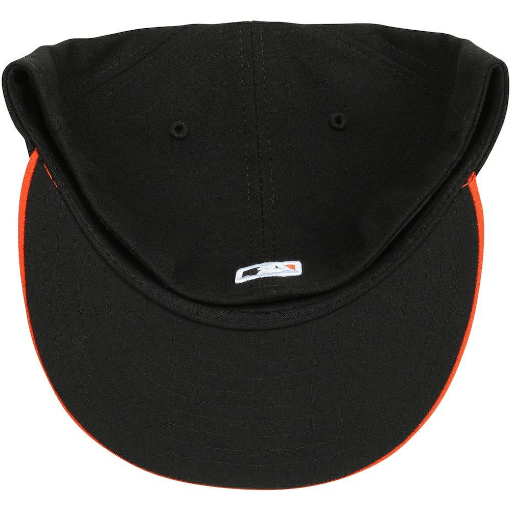 San Francisco Giants Authentic Collection On-Field 59FIFTY Fitted Hat - Black/Orange | New Era
