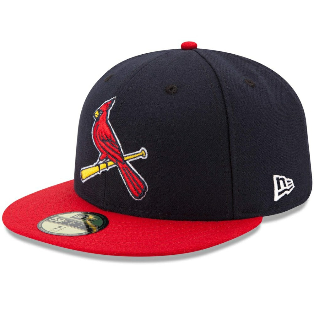St. Louis Cardinals Alternate 2 Authentic Collection On-Field 59FIFTY Fitted Hat - Navy/Red | New Era