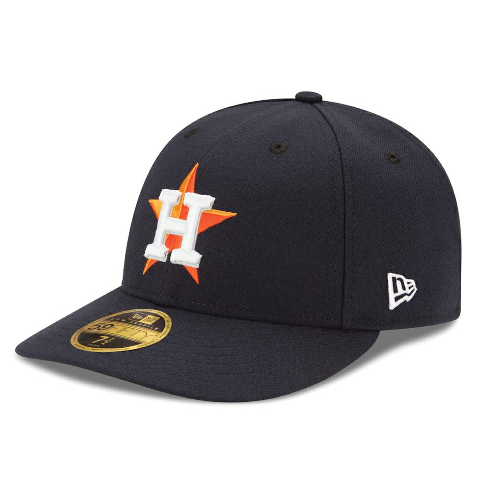 Houston Astros Home Authentic Collection On-Field Low Profile 59FIFTY Fitted Hat - Navy | New Era