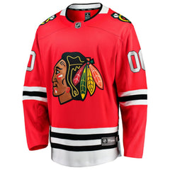 Chicago Blackhawks Fanatics Home Breakaway Custom Jersey