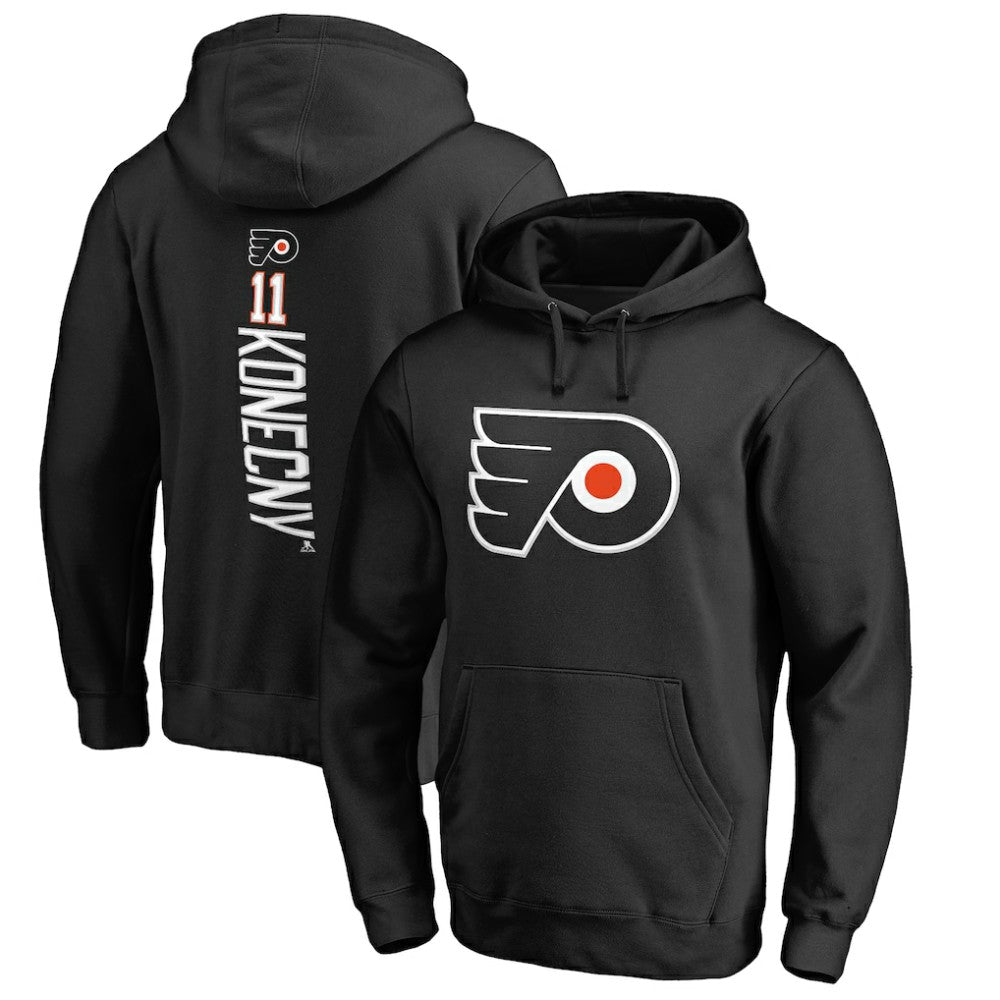 Travis Konecny Philadelphia Flyers Backer Pullover Hoodie