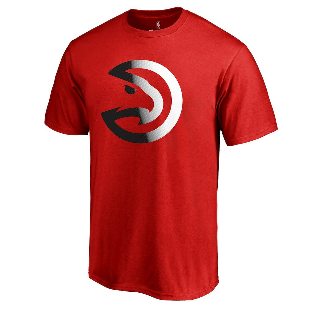 Atlanta Hawks Gradient Logo T-Shirt - Red outlet
