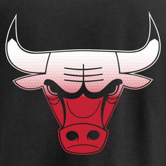 Chicago Bulls Gradient Logo T-Shirt sale - Black discount